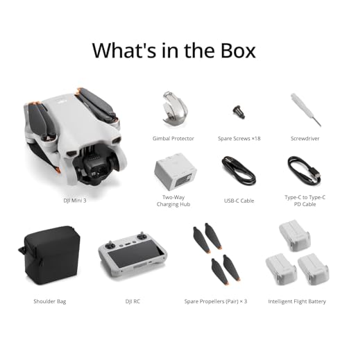 DJI Mini 3 Fly More Combo Drone with 4K Video