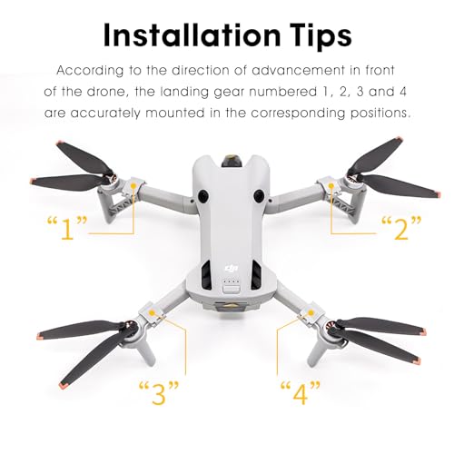 Craznick Mini 4 Pro Landing Gear Extensions