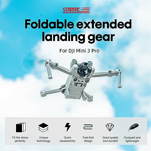 STARTRC Foldable Landing Gear for DJI Mini 3 Pro