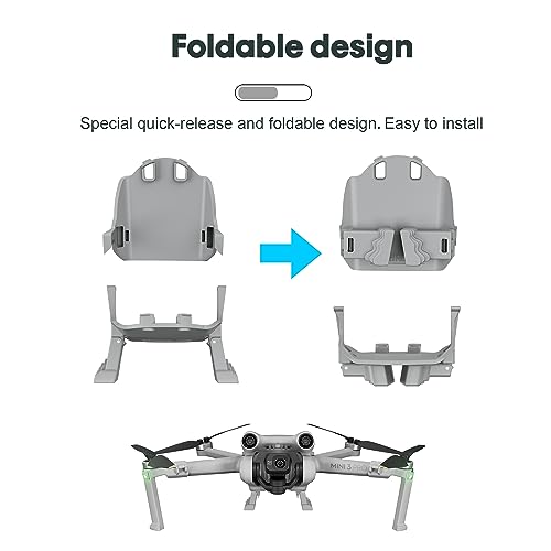 STARTRC Foldable Landing Gear for DJI Mini 3 Pro