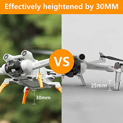 DJI Mini 3 Pro Landing Gear Legs - Orange