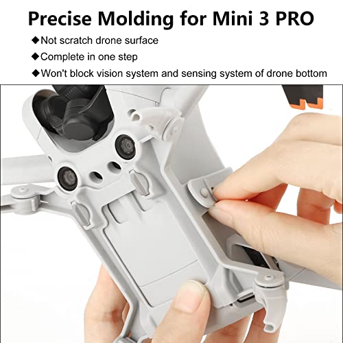 DJI Mini 3 Pro Landing Gear Legs - Orange