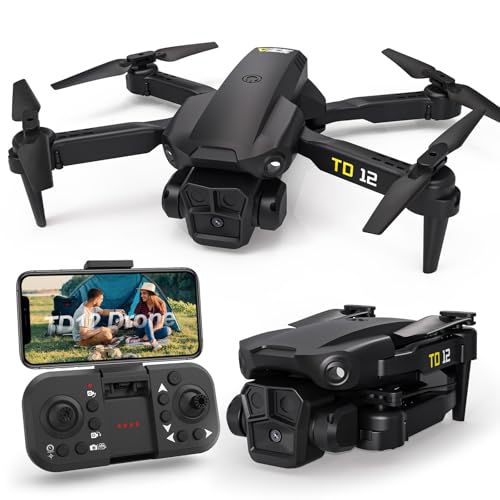 Foldable Mini Drone with ESC Camera and 2 Batteries