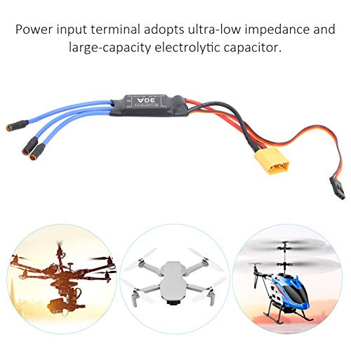 30A XT60 Brushless Speed Controller for Drones