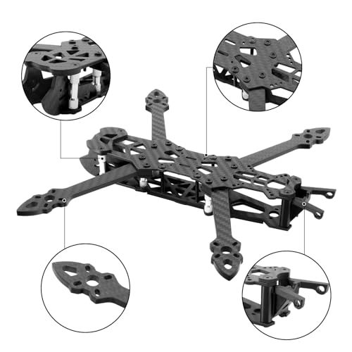DashRC Mark4 5" FPV Racing Drone Frame Kit