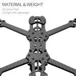 DashRC Mark4 HD FPV Racing Drone Frame Kit
