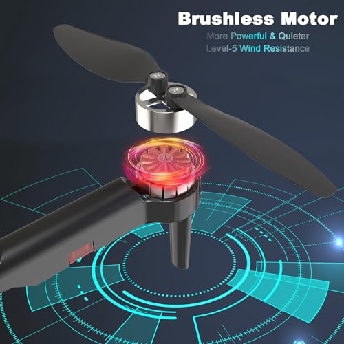 4K Foldable RC Drone with 36 Minutes Flight