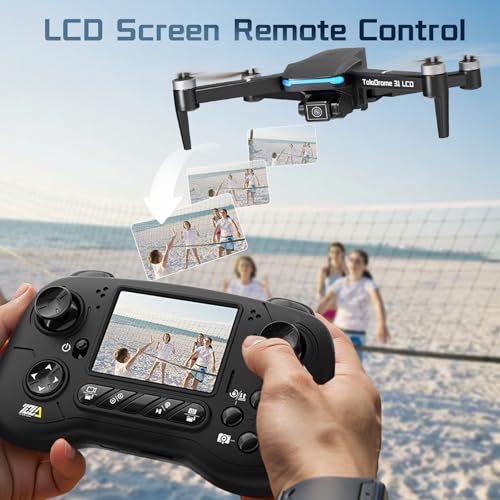 Toladrone TD31LCD: Brushless Camera Drone for Beginners