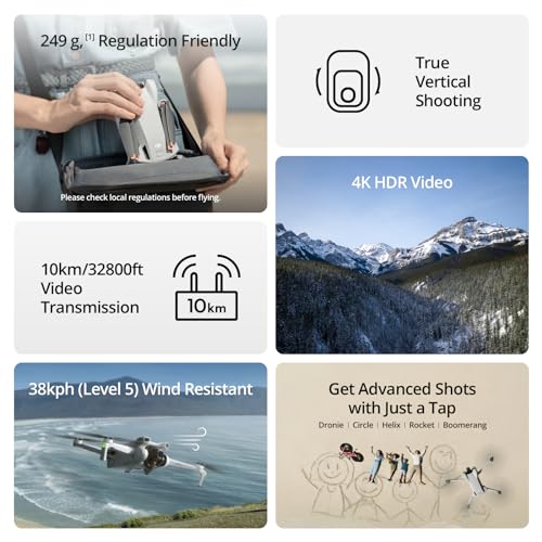DJI Mini 3: Compact 4K Camera Drone