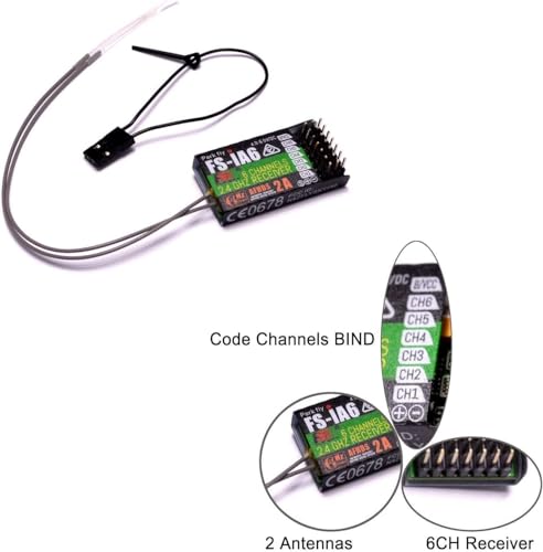 Flysky FS I6 2.4GHz Remote Controller System