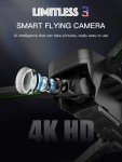 X Pro LIMITLESS 4K Drone with GPS & Obstacle Avoidance