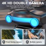 Foldable 4K Dual Camera Drone with WIFI FPV