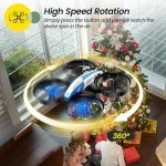 Blue Mini Drone with 3 Batteries