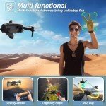 Toladrone TD12 Mini Drone for Beginners with Camera