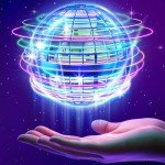 Hand Controlled LED Flying Orb Ball - Kids' Smart Drone
