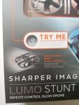 Sharper Image Lumo Stunt LED Glow Drone