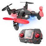 Portable Foldable Nano RC Drone for Kids