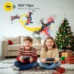 Portable Foldable Nano RC Drone for Kids