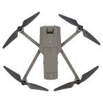 Foldable Gray Camera Drone with GPS and WiFi