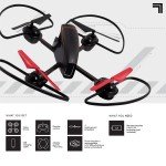 10" Streaming Camera Drone with Auto-Orientation Control