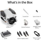 DJI Mini 3 Drone with RC Controller, 4K Video