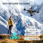 Dual-Battery GPS Drone with 1080P Camera