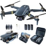 2650 ft Range Foldable Drone with 4K Camera
