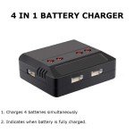 4PCS 3.7V 800mAh LiPo Battery for SNAP-TAIN Drones