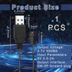 USB Charger Cable for Teashow Drone Batteries