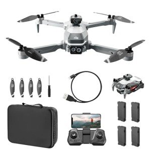 4K GPS Drone with Camera and 4 Batteries