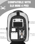PEKREWS Waterproof Mini 4 Pro Drone Carrying Case