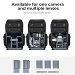 K&F Concept Multifunctional Camera Backpack with Rain Cover