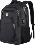KASIBON Water-Resistant Laptop Backpack with USB Port