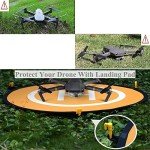 HUAYT Waterproof Drone Landing Pad with Reflective Strips