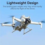 Craznick Mini 3 Pro Foldable Landing Gear