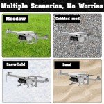 Foldable Height-Adjustable Tripod for Mini Drones