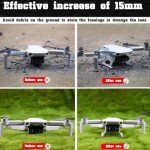 Foldable Height-Adjustable Tripod for Mini Drones