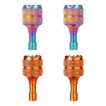 4pcs Mini Drone Joystick Control Sticks - Orange