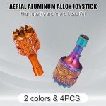 4pcs Mini Drone Joystick Control Sticks - Orange