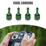 Detachable Aluminum Joysticks for DJI Drones - 4pcs