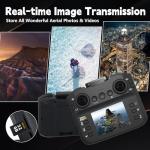 Toladrone TD12LCD Foldable Camera Drone for Beginners