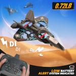 BEZGAR RC Plane with 360° Flip and LED Lights