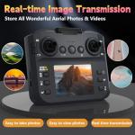 Toladrone TD12LCD Foldable Camera Drone for Beginners