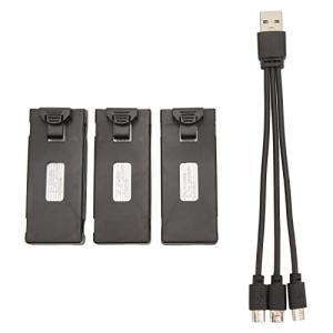 3-Pack 2600mAh Lithium Batteries for Drones