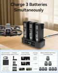 DJI Avata 2 Battery Charging Hub - 100W Fast Charger