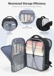 Lekespring Cabin Size Travel Backpack with Compartments