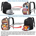 50L Large Backpack with USB Charging Port