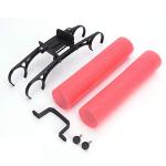 Keenso Drone Landing Skid Float Kit - Red & Black