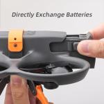 DJI Avata 2 Foldable Landing Gear – Grey/Orange