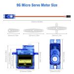 Mini 9G Servo Motor Kit for Drones and Robots